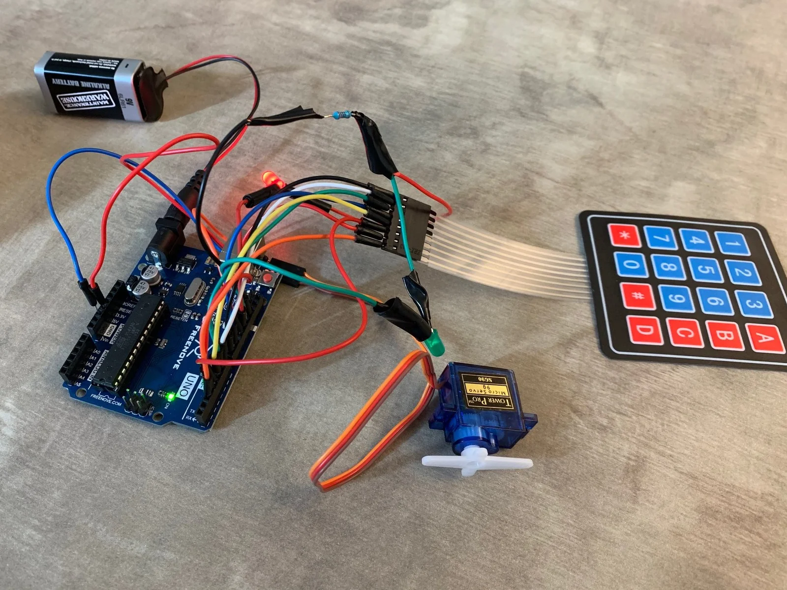 Password-Based Door Lock